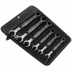Wera 020022 Joker 6 Piece Ratcheting / Double Open End Spanner Set 10-19mm 5 Wera 020022 Joker 6 Piece Ratcheting / Double Open End Spanner Set 10-19mm -Combination Spanners Outlet Shop 020022
