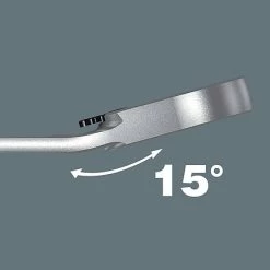 Wera 020072 Joker Switch Open Ended Ratcheting Combination Spanner - 17mm -Combination Spanners Outlet Shop 020064 2 3