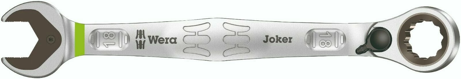 Wera 020073 Joker Switch Open Ended Ratcheting Combination Spanner - 18mm 1 Wera 020073 Joker Switch Open Ended Ratcheting Combination Spanner - 18mm