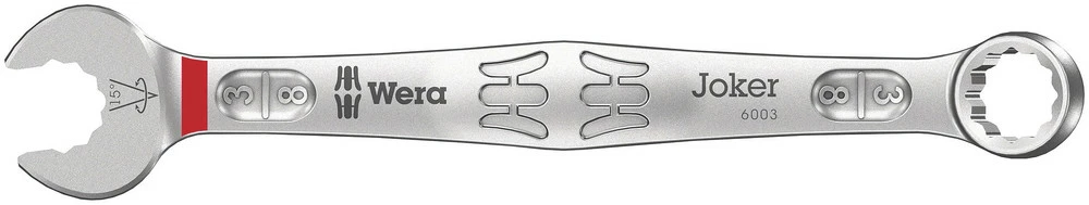 Wera 020212 JOKER 6003 Imperial Ring Combination Spanner 3/8" AF 1 Wera 020212 JOKER 6003 Imperial Ring Combination Spanner 3/8" AF