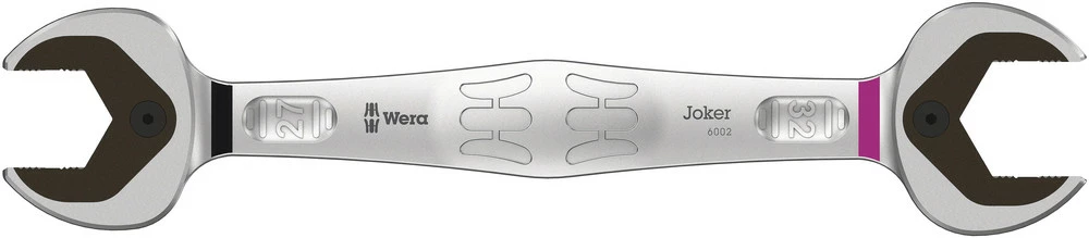 Wera 6002 JOKER 020263 Double Open End Spanner 27x32mm 1 Wera 6002 JOKER 020263 Double Open End Spanner 27x32mm