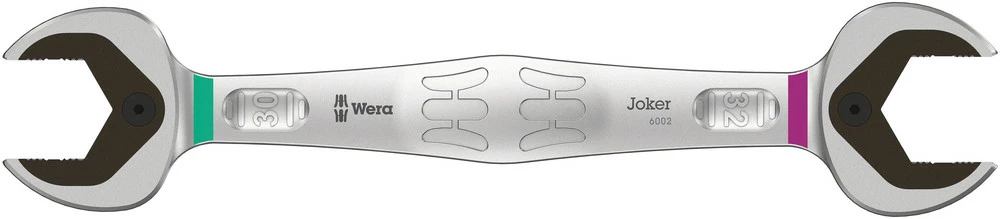 Wera 6002 JOKER 020264 Double Open End Spanner 30x32mm 1 Wera 6002 JOKER 020264 Double Open End Spanner 30x32mm