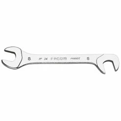 Facom 34.08 8mm Midget Wrench With Open Ends At 15 And 75 Degrees