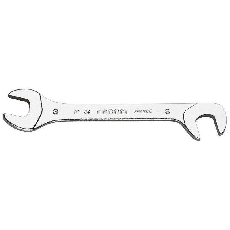 Facom 34.9 - 9mm Midget Wrench With Open Ends AT 15 And 75 Degrees 1 Facom 34.9 - 9mm Midget Wrench With Open Ends AT 15 And 75 Degrees