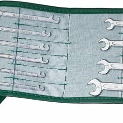 Stahlwille 12/10PC '12 Series' 10 Piece Offset Double Open Ended Metric Spanner Set In Plastic Wallet 4-11mm