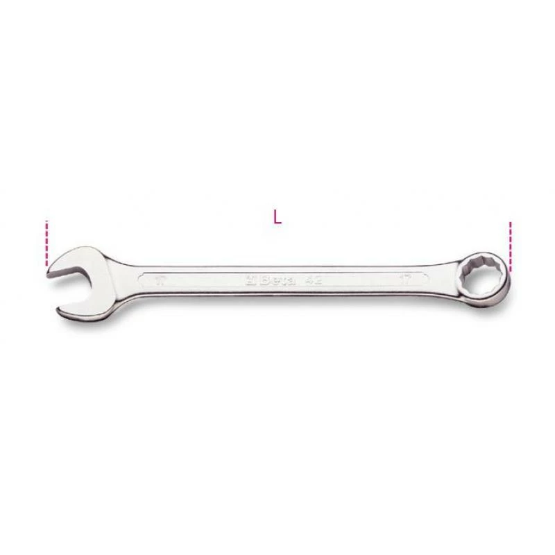 Beta Tools Beta 42AS Imperial Combination Spanner Wrench 1.1/8" AF 1 Beta Tools Beta 42AS Imperial Combination Spanner Wrench 1.1/8" AF
