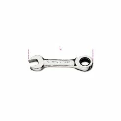 Beta Tools Beta 142C Short (Stubby) Ratcheting Combination Spanner 13mm