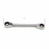 Beta Tools Beta 195P Metric Bi Hex Offset Reversible Double Ring Ratcheting Spanner Wrench 17x19mm