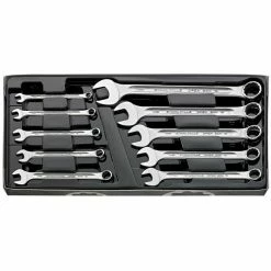 Stahlwille 13A/10KT 10 Piece Open Box Combination Spanner Set 1/4"-3/4" AF