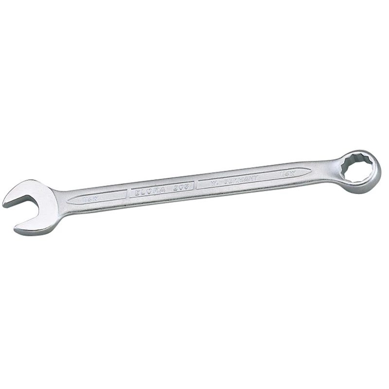 Elora Tools Elora (Germany) 205W 1/4" BSW Long Whitworth Combination Spanner 1 Elora Tools Elora (Germany) 205W 1/4" BSW Long Whitworth Combination Spanner
