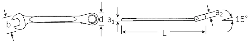 Stahlwille 17 Reversible Ratchet Combination Spanner 10mm 2 Stahlwille 17 Reversible Ratchet Combination Spanner 10mm - Image 2