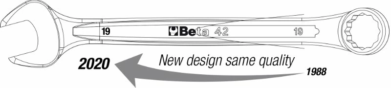 Beta 42N Metric Combination Spanner Wrench 5.5mm 3 Beta 42N Metric Combination Spanner Wrench 5.5mm - Image 3