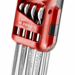 Facom 440.JP8 8 Piece 440 Series Metric Combination Spanner Wrench Set 8-19mm In Storage Clip
