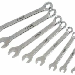 Laser 4446 8 Piece Whitworth Combination Spanner Set 1/8-9/16" WW