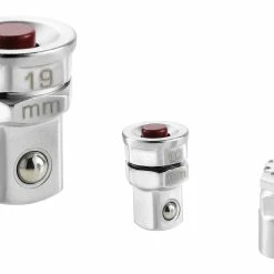 Facom 467.ADAPT10-19 3 Pce Adaptor Set - Converts Ratchet Spanner To Square Drives For Sockets
