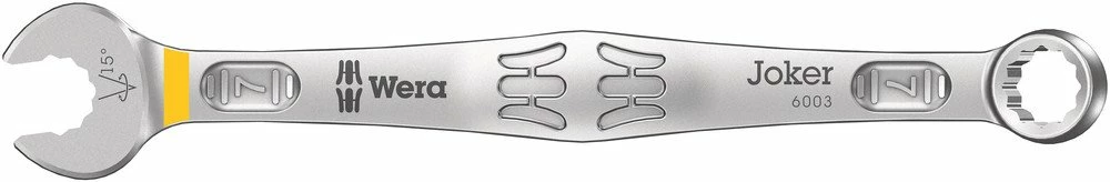 Wera 020199 JOKER 6003 Metric Ring Combination Spanner 7mm 1 Wera 020199 JOKER 6003 Metric Ring Combination Spanner 7mm