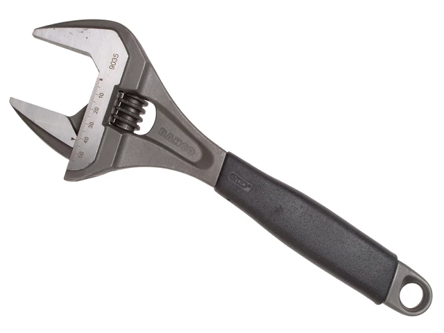 Bahco 9035 ERGO Adjustable Wrench 12" Extra Wide Jaw Opening 55mm 1 Bahco 9035 ERGO Adjustable Wrench 12" Extra Wide Jaw Opening 55mm