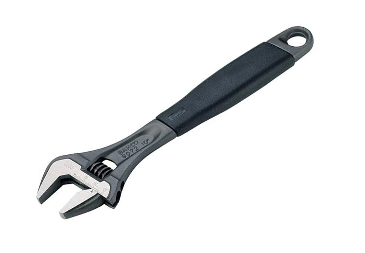 Bahco 9073 Black Finish Comfort Grip Adjustable Wrench 12" 1 Bahco 9073 Black Finish Comfort Grip Adjustable Wrench 12"