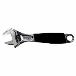 Bahco 9070C Chrome Plated Comfort Grip Adjustable Wrench 6" Reversible Jaw