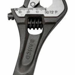 Bahco 9070P Black Finish Comfort Grip Adjustable Wrench With Reversible Jaw 6" 9 Bahco 9070P Black Finish Comfort Grip Adjustable Wrench With Reversible Jaw 6" -Combination Spanners Outlet Shop 90P Series 3 2