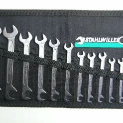 Stahlwille 12/15PC '12 Series' 15 Piece Offset Double Open Ended Metric Spanner Set 3.2-14mm