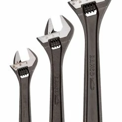 Bahco ADJUST3 3 Piece Adjustable Wrench Spanners Set (6" 8070, 8" 8071 &amp; 10" 8072)