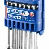 Expert By Facom E111106 12 Piece Metric Ratcheting Combination Spanner Wrench Set 8-19mm