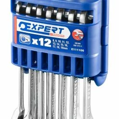 Expert By Facom E111106 12 Piece Metric Ratcheting Combination Spanner Wrench Set 8-19mm