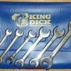 King Dick Tools King Dick TKO760W Miniature Open End Spanner Set 0BA-10BA