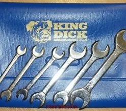 King Dick Tools King Dick TKO760W Miniature Open End Spanner Set 0BA-10BA