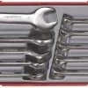 Teng TT6010M Metric Stubby Spanner Set In Tool Box Module Tray