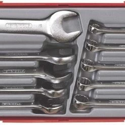 Teng TT6010M Metric Stubby Spanner Set In Tool Box Module Tray