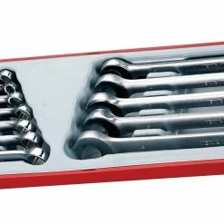 Teng Tools Teng TTXLMP12 12 Piece Metric Extra Long Combination Spanner Wrench Set 8-19mm