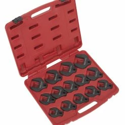 Britool Hallmark Sealey Premier AK59831 14 Piece 1/2" Drive Metric Crow Foot Spanner Set 27 To 50mm