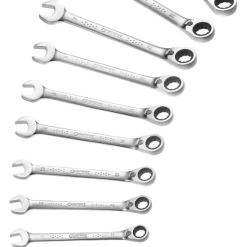 Expert By Facom E111106 12 Piece Metric Ratcheting Combination Spanner Wrench Set 8-19mm -Combination Spanners Outlet Shop e111106 out