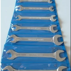 King Dick Tools King Dick TKO8M 8 Piece Metric Open Ended Spanner Set 6mm - 22mm