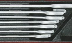 Teng Tools Teng TTX2640 7 Pce. Large AF Imperial Combination Spanner Set In Tool Box Module Tray